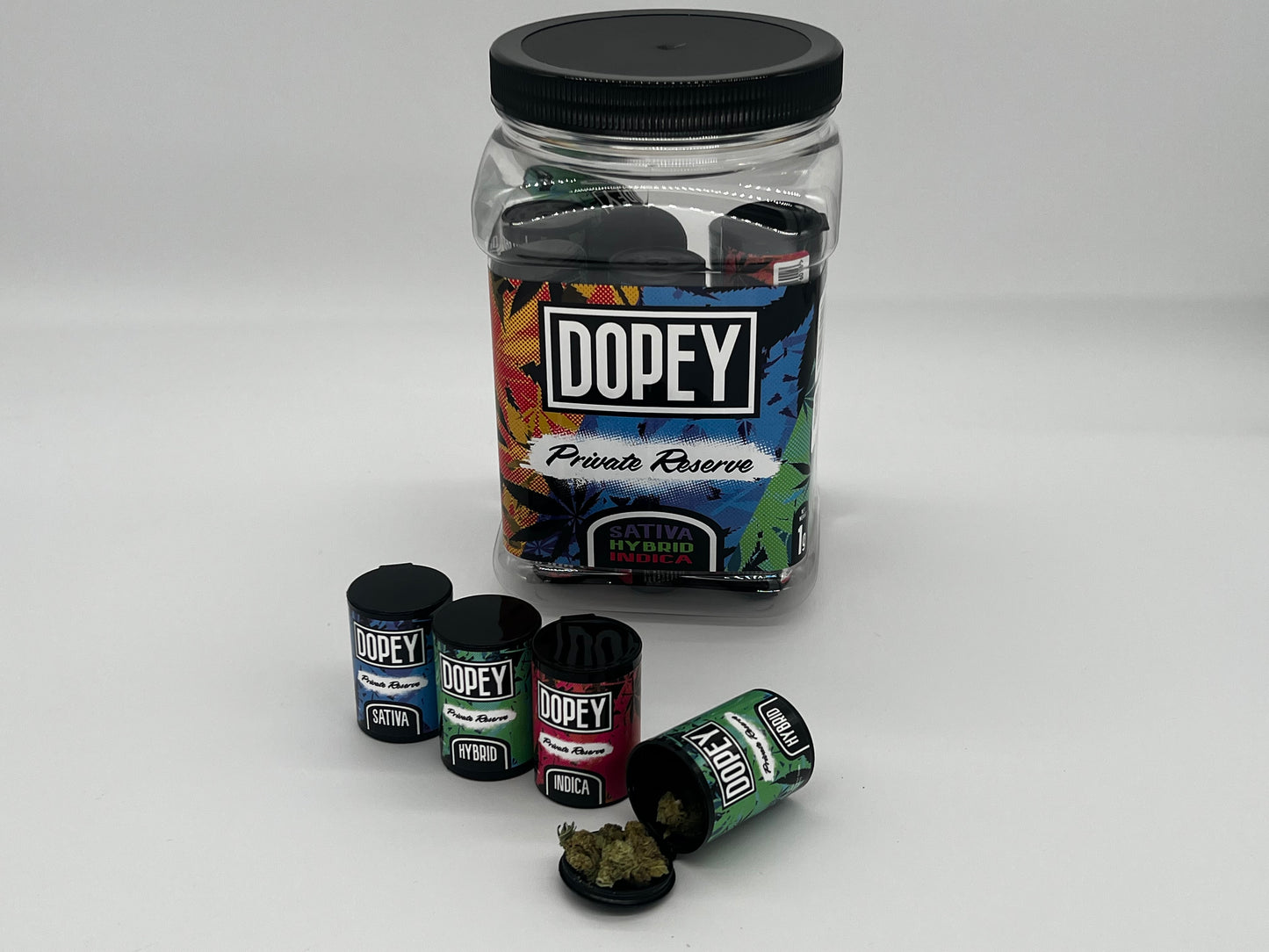 Dopey | Private Reserve | 1g Flower| 20 count | Variety | Mastercase (24 Jugs)