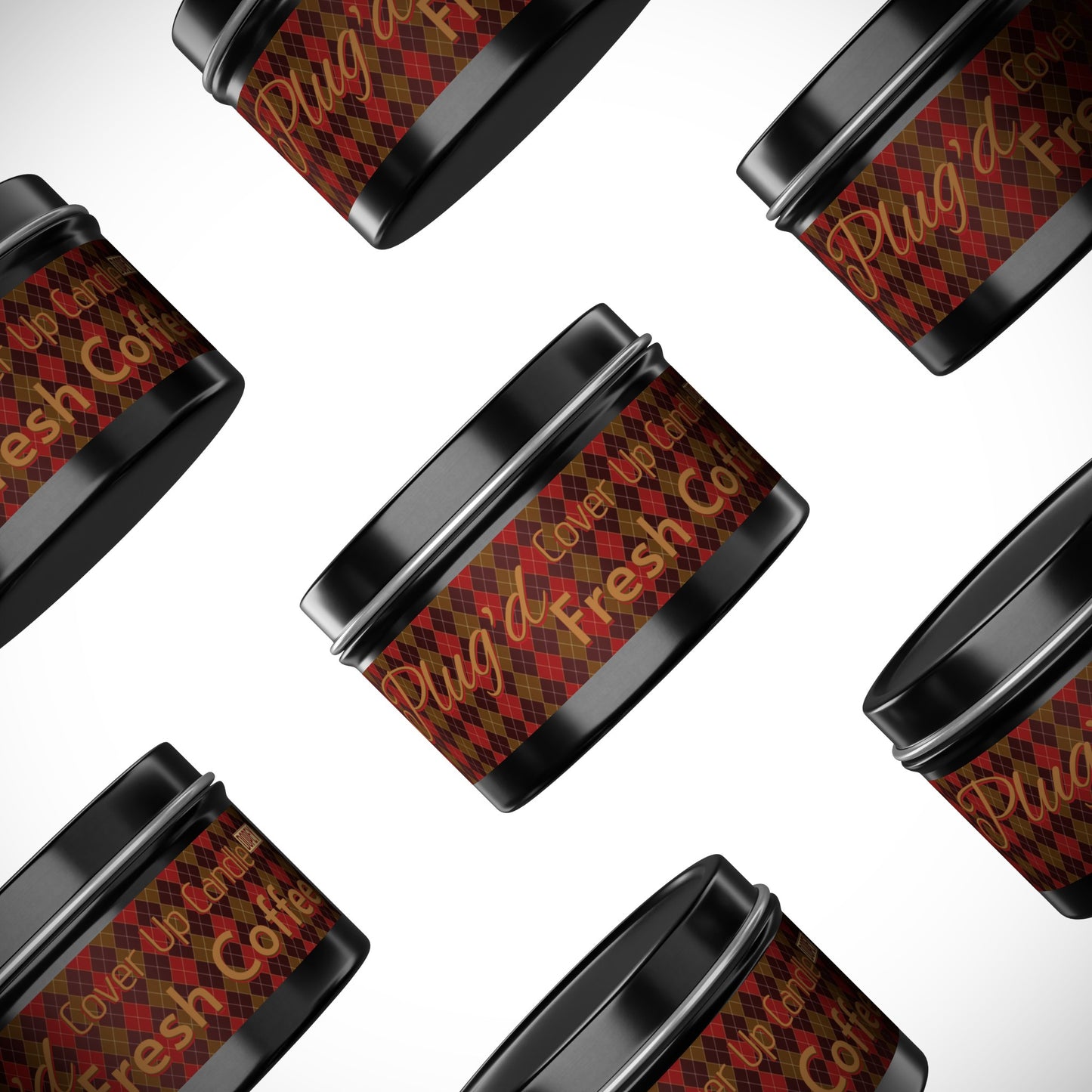 Plug'd Cover Up Candle, Fresh Coffee