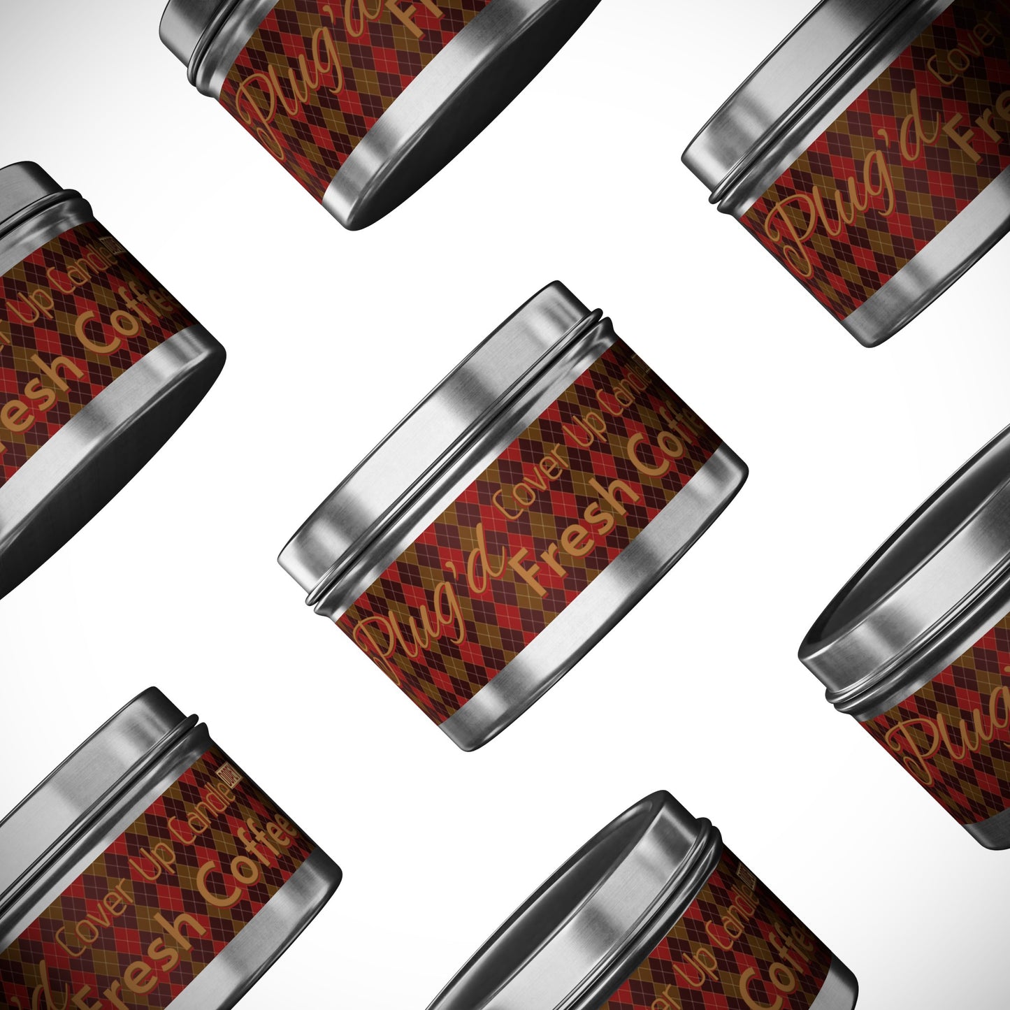 Plug'd Cover Up Candle, Fresh Coffee