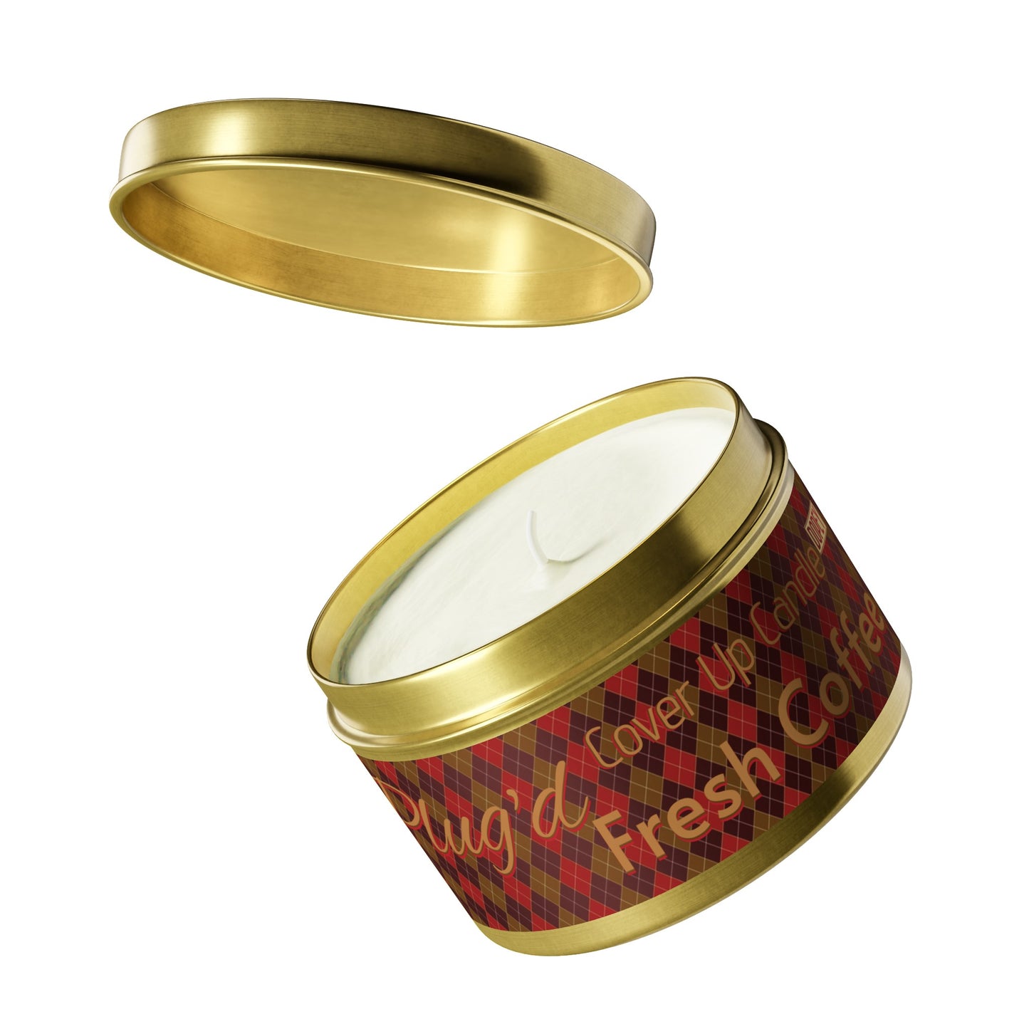 Plug'd Cover Up Candle, Fresh Coffee