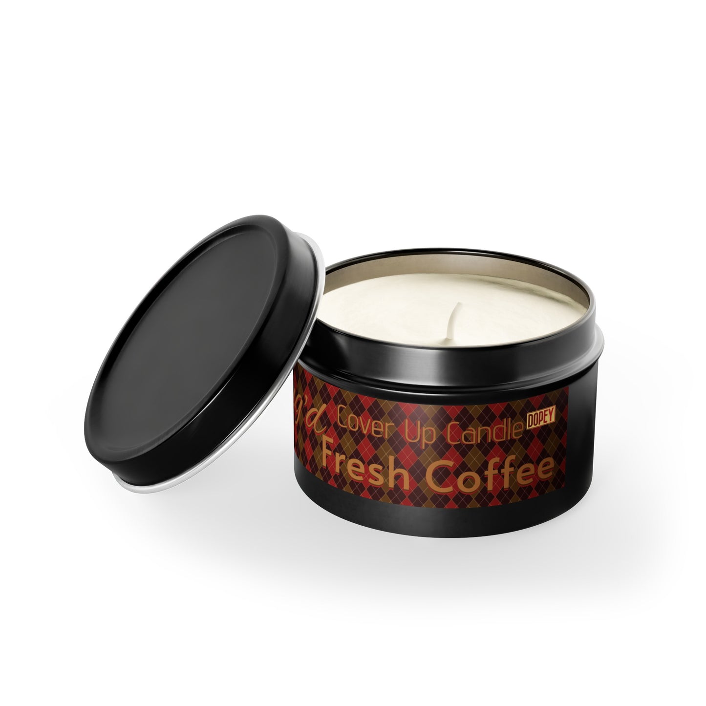 Plug'd Cover Up Candle, Fresh Coffee