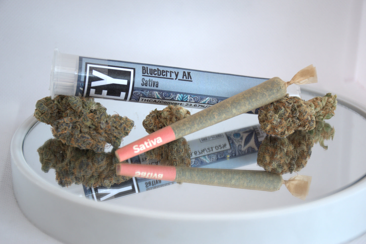 Dopey | Blueberry AK | 1g | Hybrid |Caviar Blend Pre-Roll