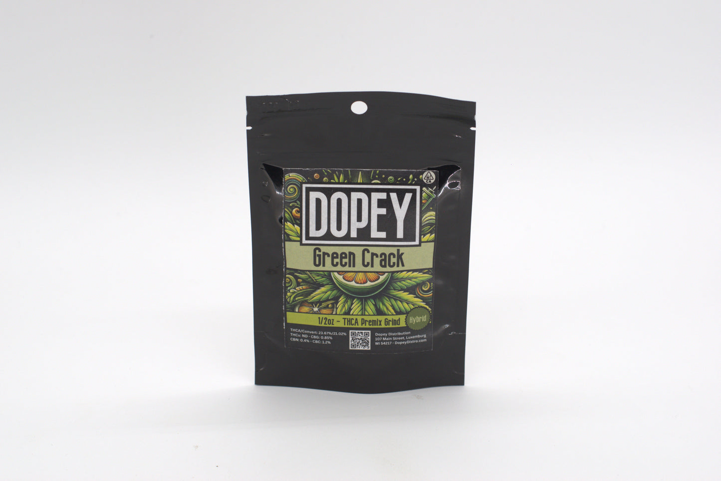 Dopey | Loose Leaf | 14g | Green Crack | Sativa