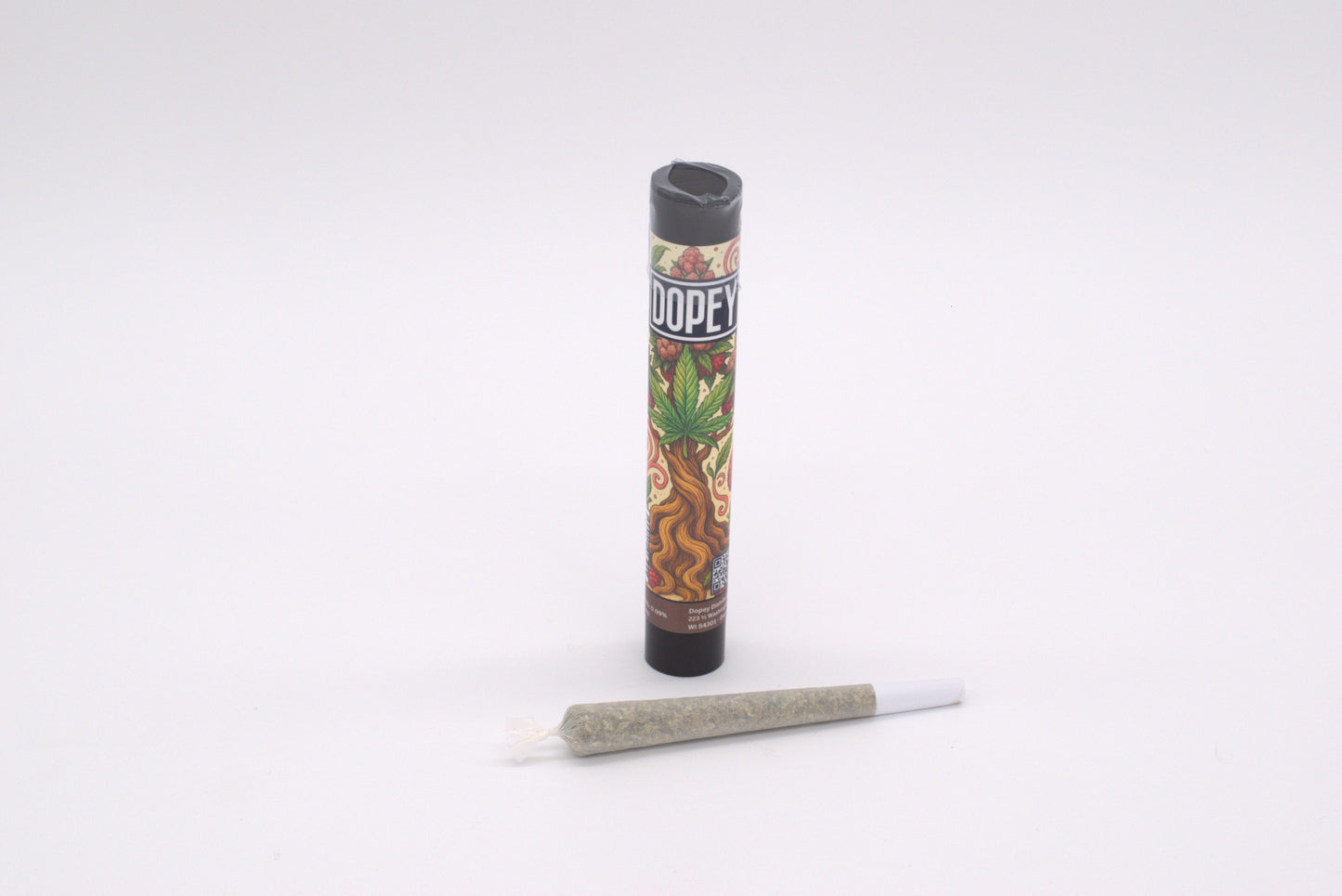 Dopey | Raspberry Kush | 1g | Indica | Caviar Pre-Roll | Tree