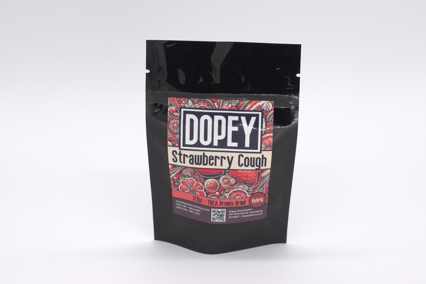 Dopey | Loose Leaf | 14g | Strawberry Cough | Sativa