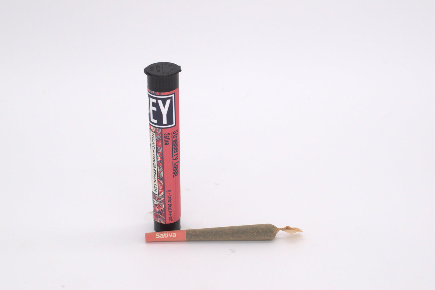Dopey | Strawberry Cough | 1g | Sativa | Caviar Blend Pre-Roll
