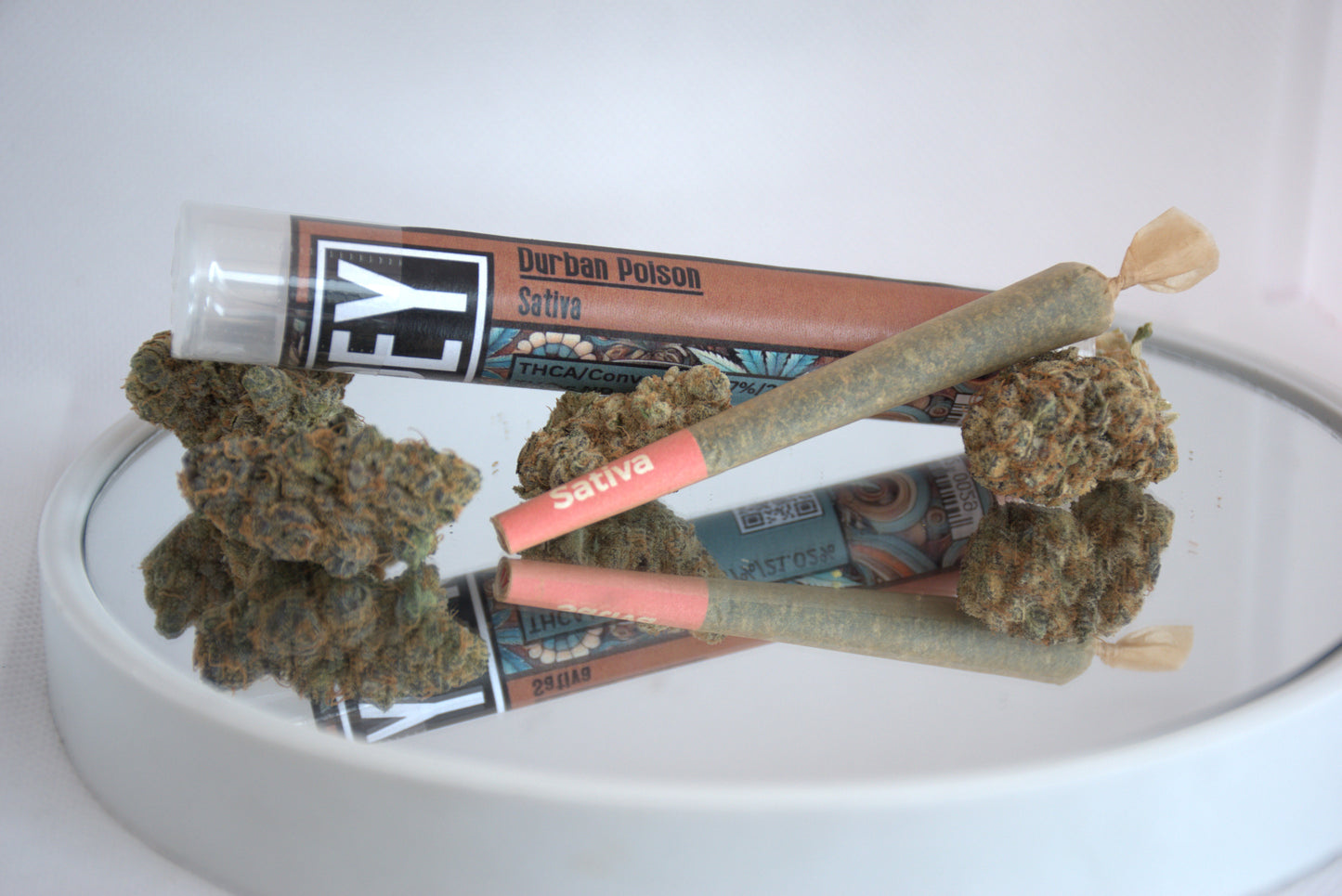 Dopey | Durban Poison | 1g | Sativa | Caviar Blend Pre-Roll