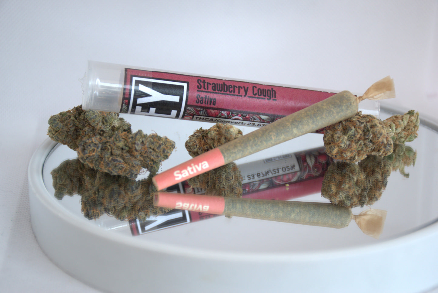 Dopey | Strawberry Cough | 1g | Sativa | Caviar Blend Pre-Roll