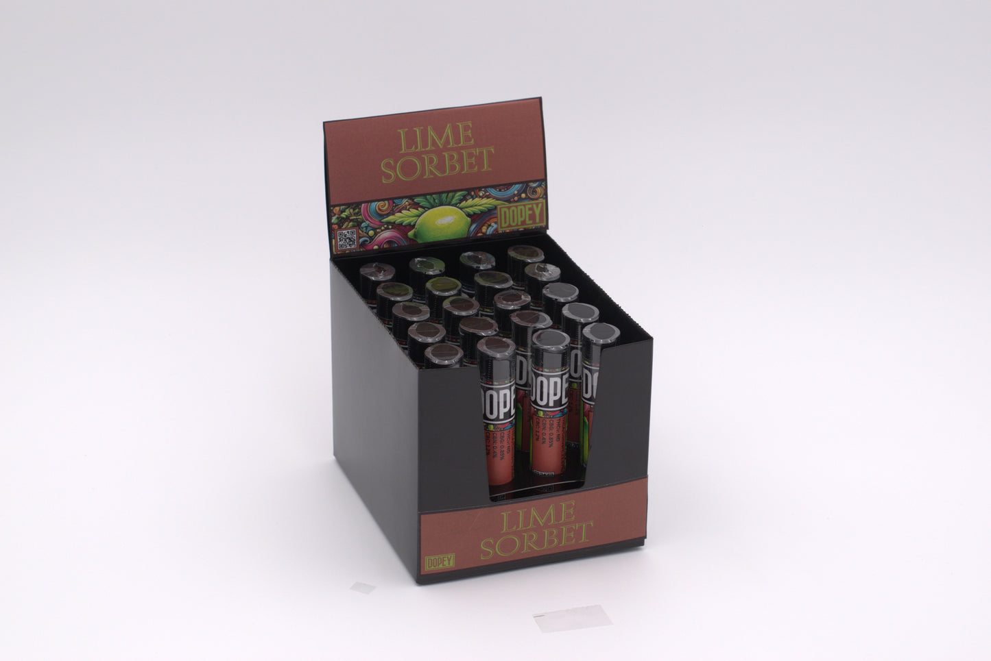 Dopey | 20-Pack | 1g | Caviar Blend Pre-Rolls | Lime Sorbet | Indica