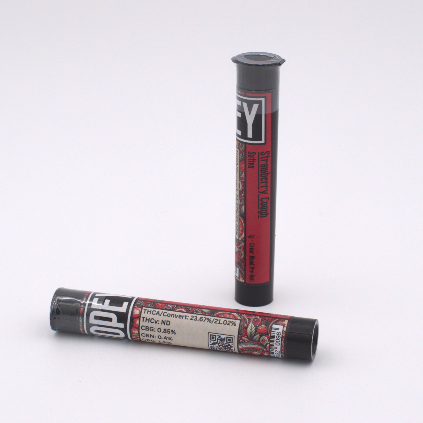 Dopey | Strawberry Cough | 1g | Sativa | Caviar Blend Pre-Roll