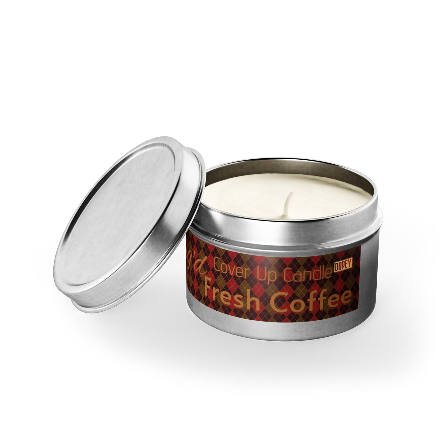 Plug'g Cover Up Candle, Fresh Coffee