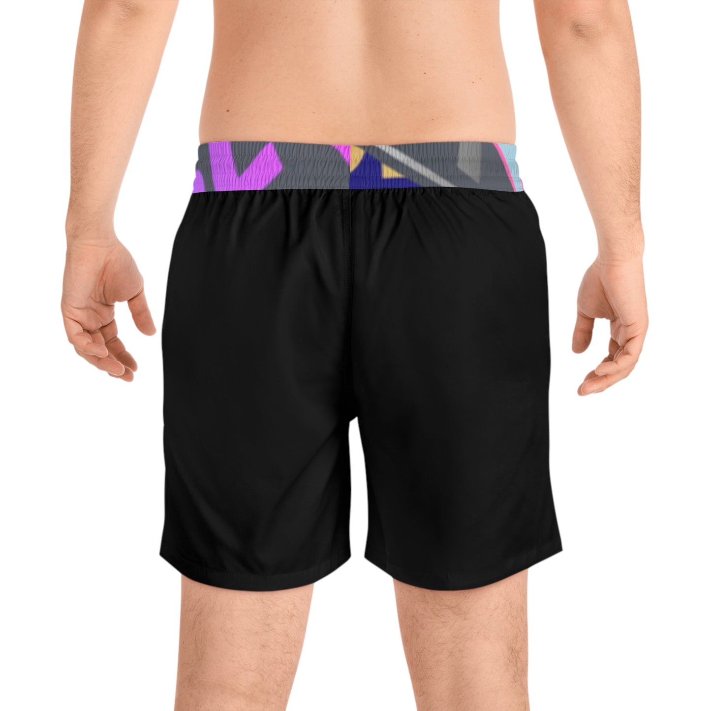 Men's Mid-Length Swim Shorts (AOP)