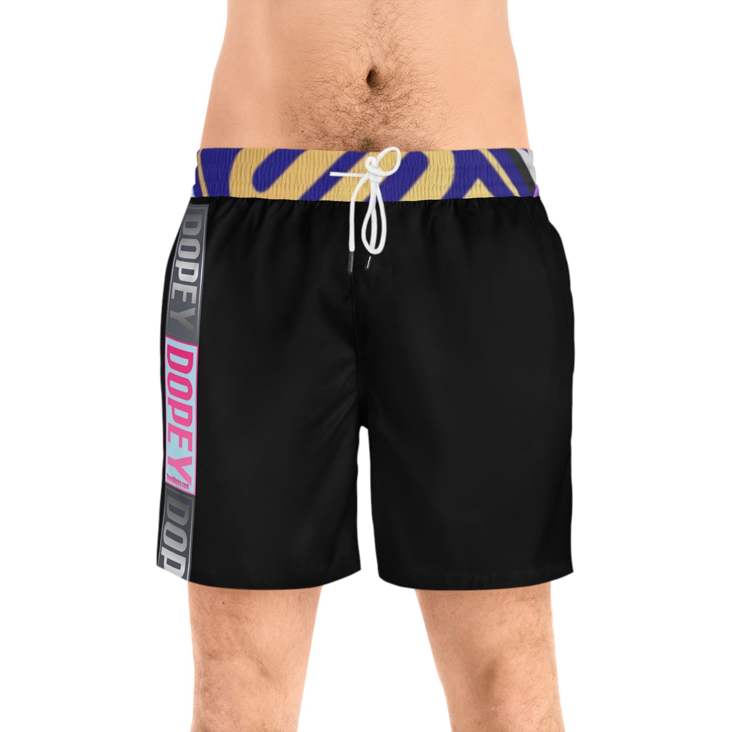 Men's Mid-Length Swim Shorts (AOP)