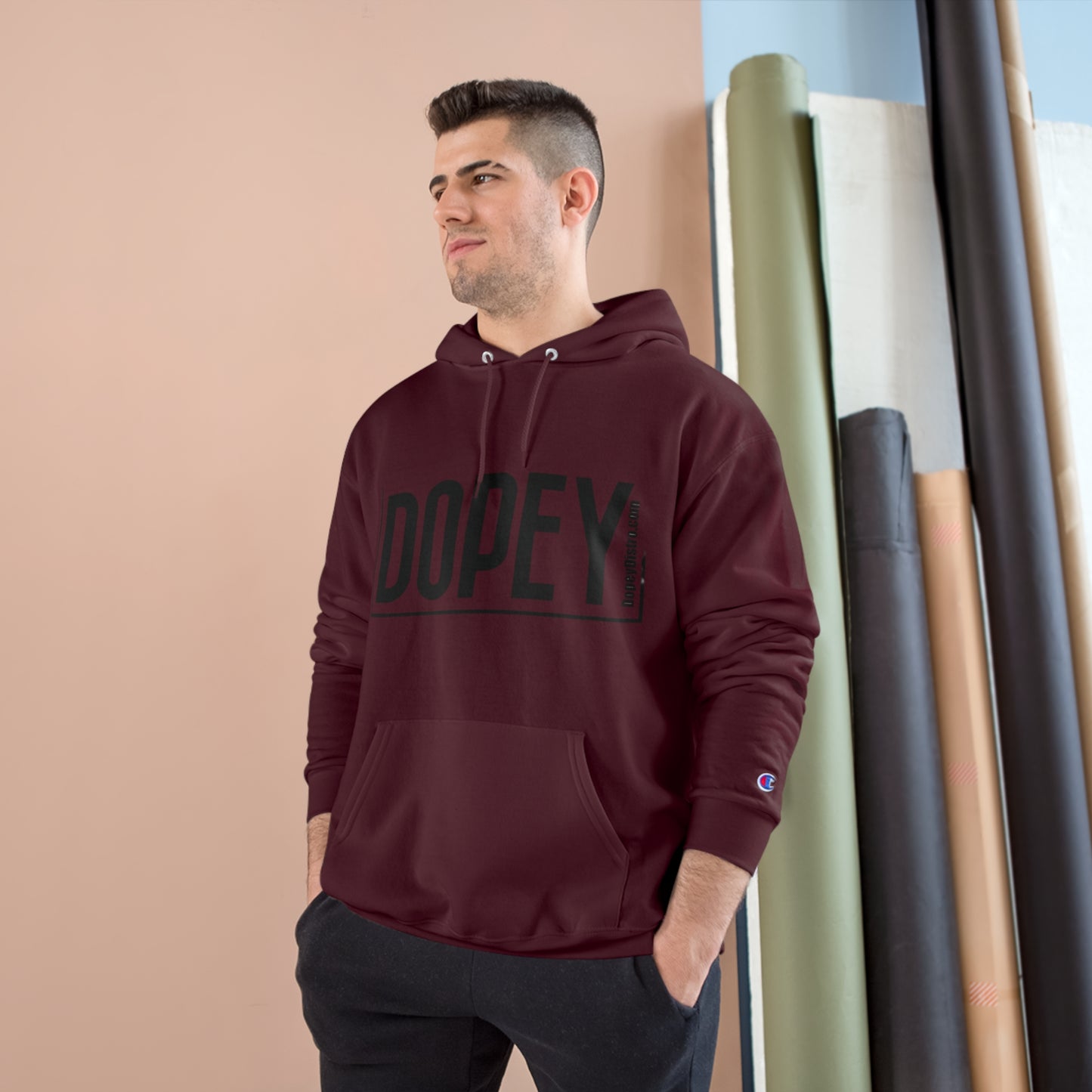 Dopey, Logo Junkie Champion Hoodie