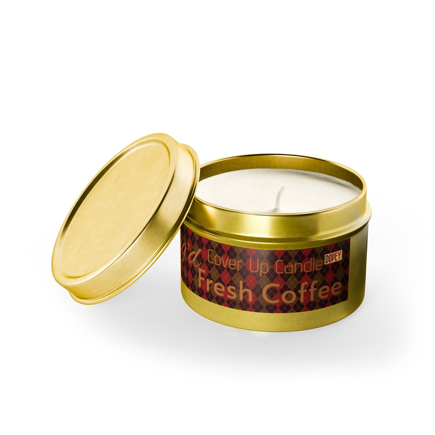 Plug'g Cover Up Candle, Fresh Coffee