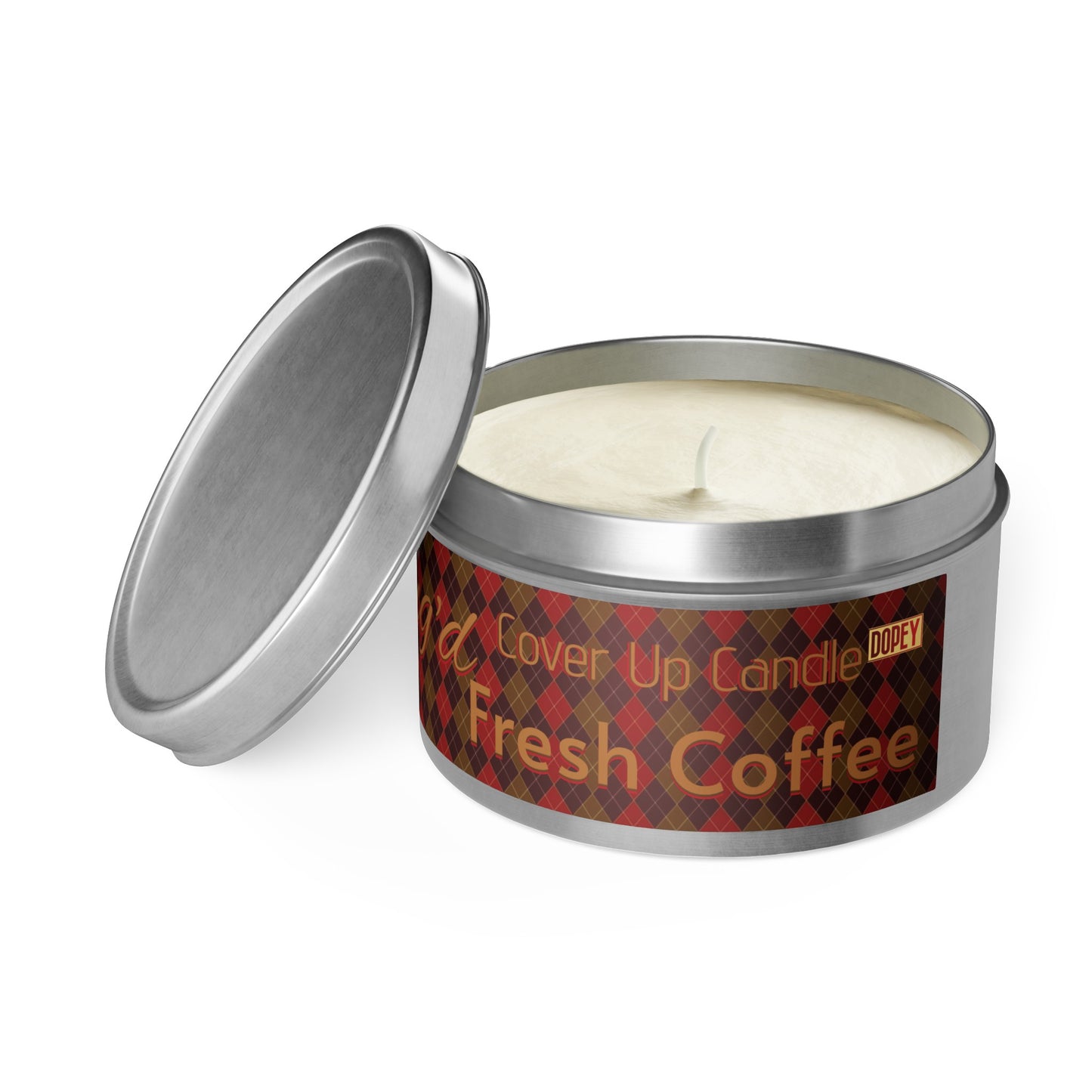 Plug'g Cover Up Candle, Fresh Coffee