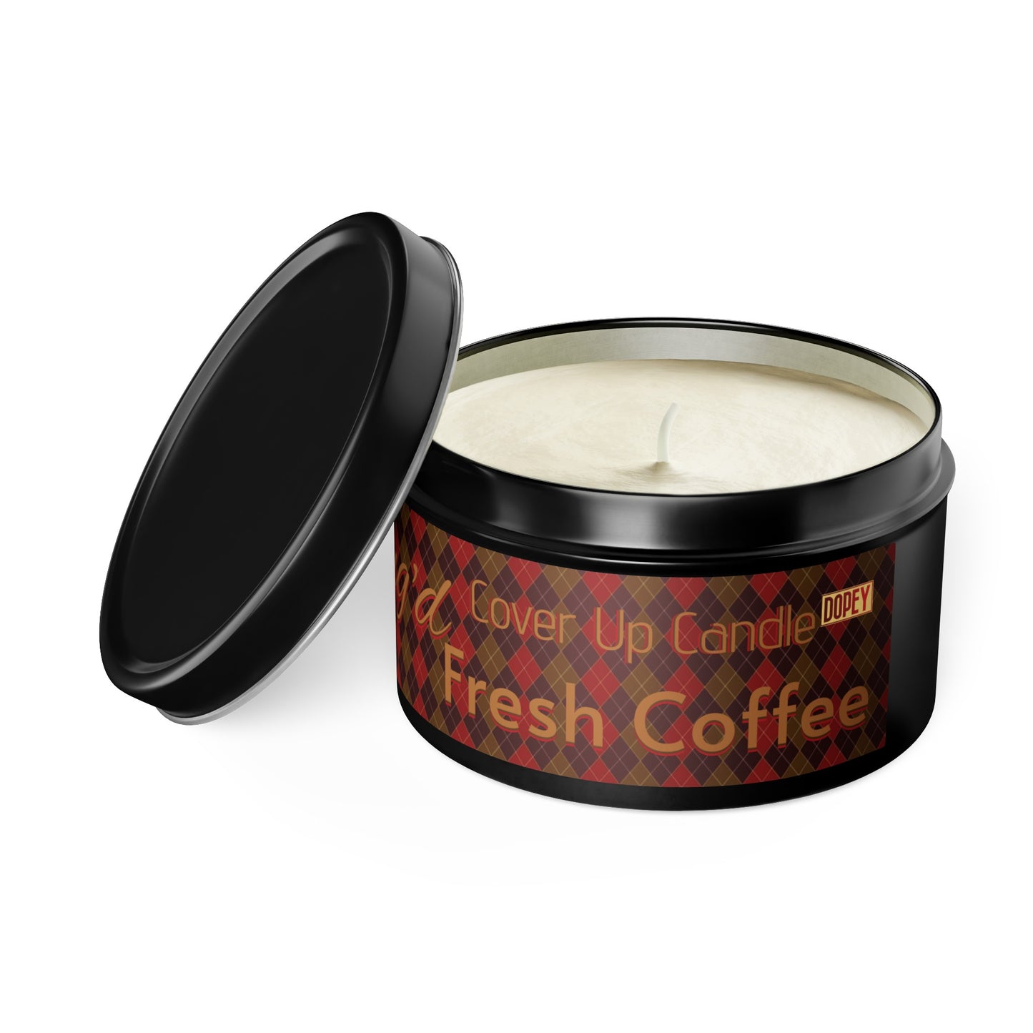 Plug'g Cover Up Candle, Fresh Coffee