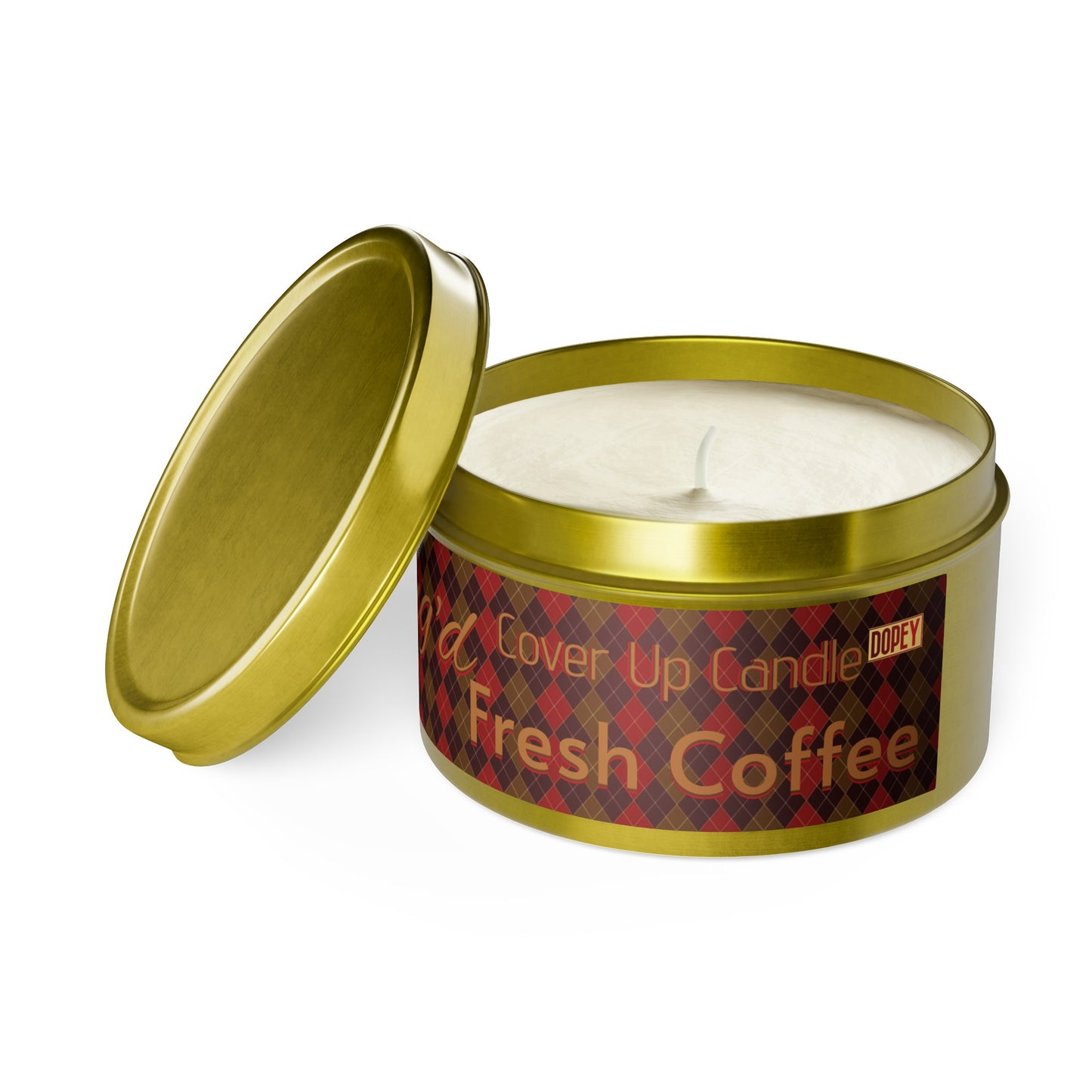 Plug'g Cover Up Candle, Fresh Coffee