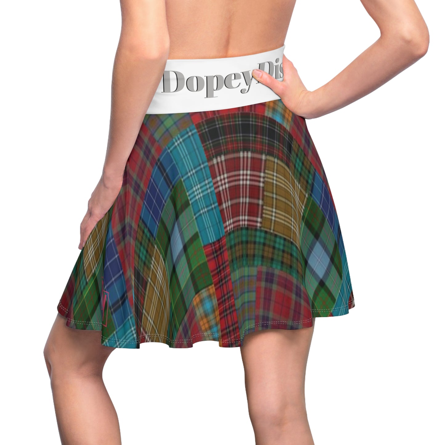 Dopey, Cinderella's wash day, Sk8r Skirt (AOP)