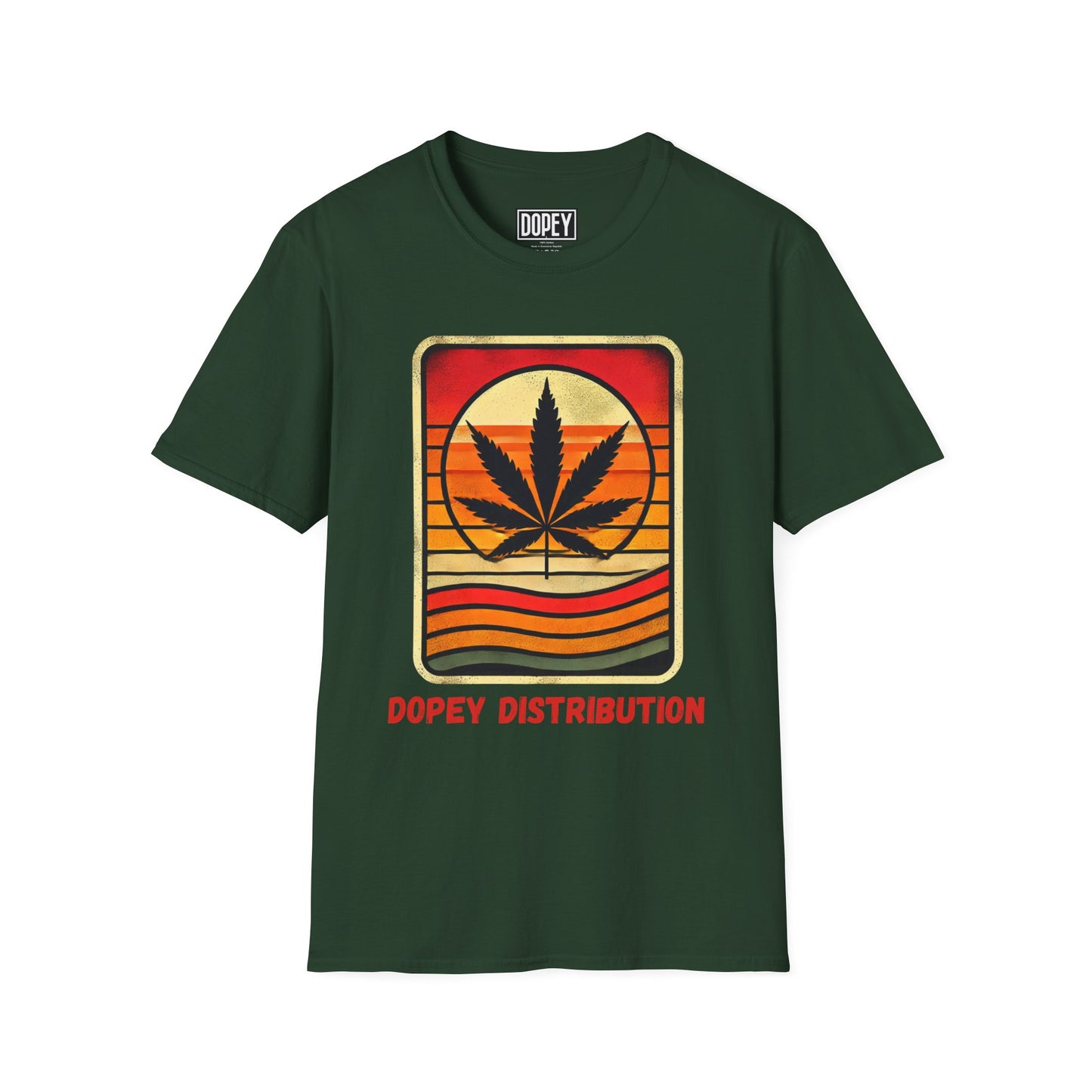 Retro Cannabis Unisex T-Shirt