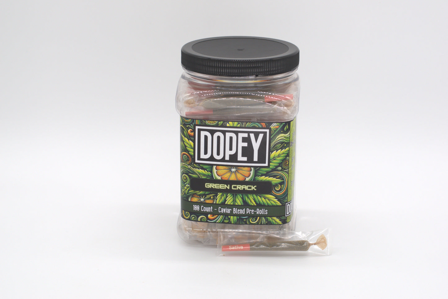 Dopey | 50-pack Jug 1g Preroll | Polytube | Sativa
