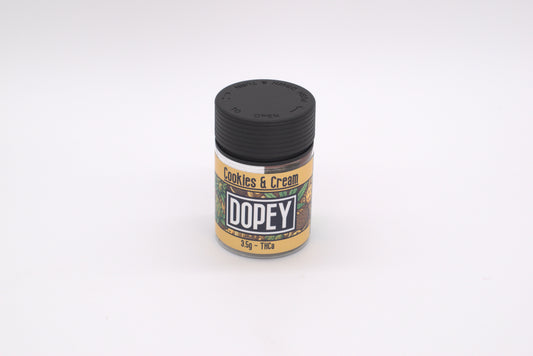 Dopey | Cookies & Cream | 3.5g Flower | 4oz Jar (THCa)