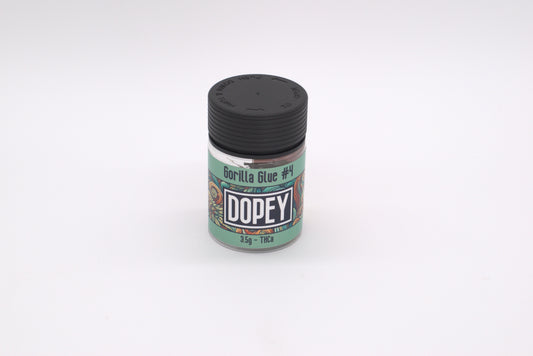 Dopey | Gorilla Glue #4 | 3.5g Flower | 4oz Jar (THCa)