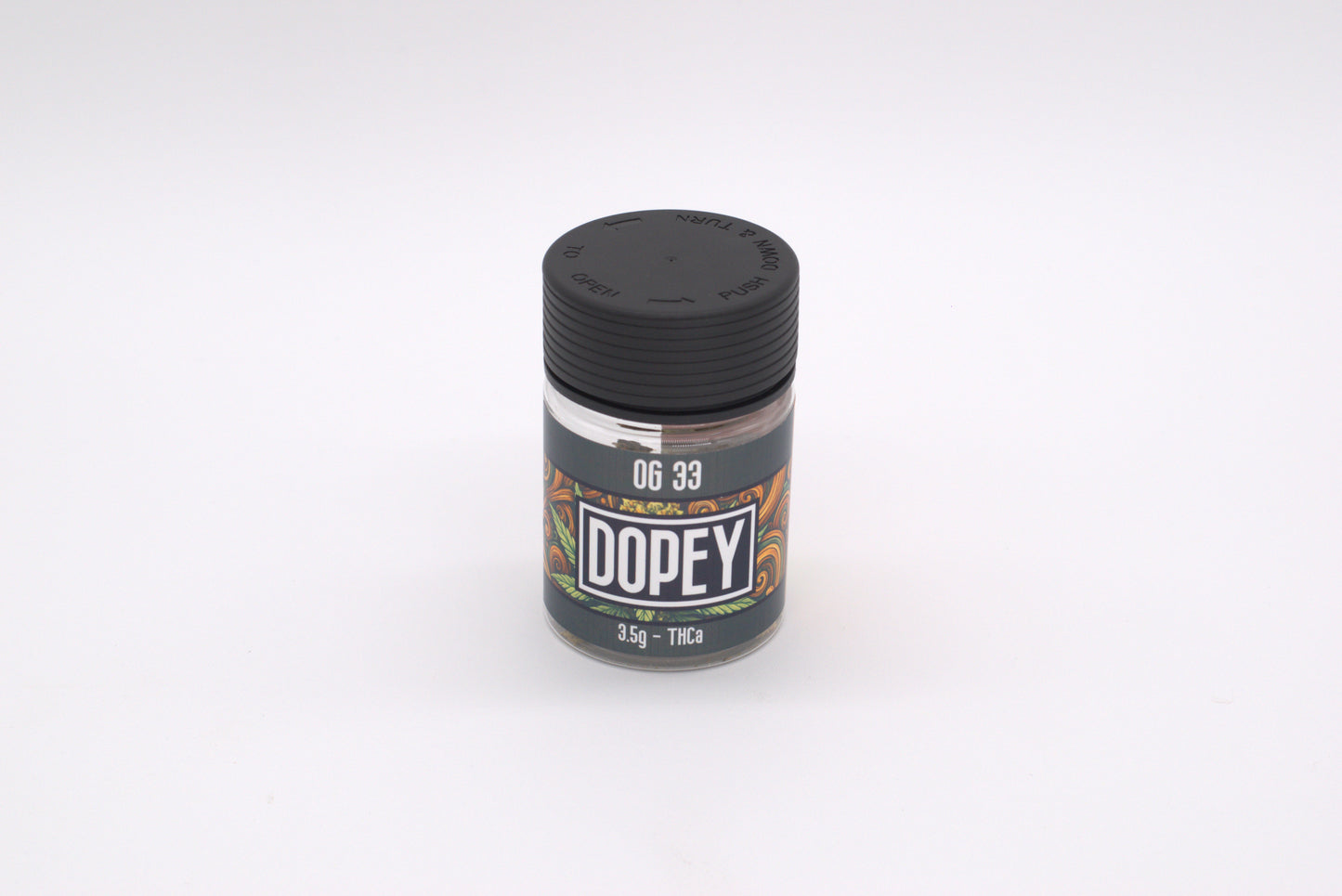 Dopey | OG33 | 3.5g Flower | 4oz Jar (THCa)